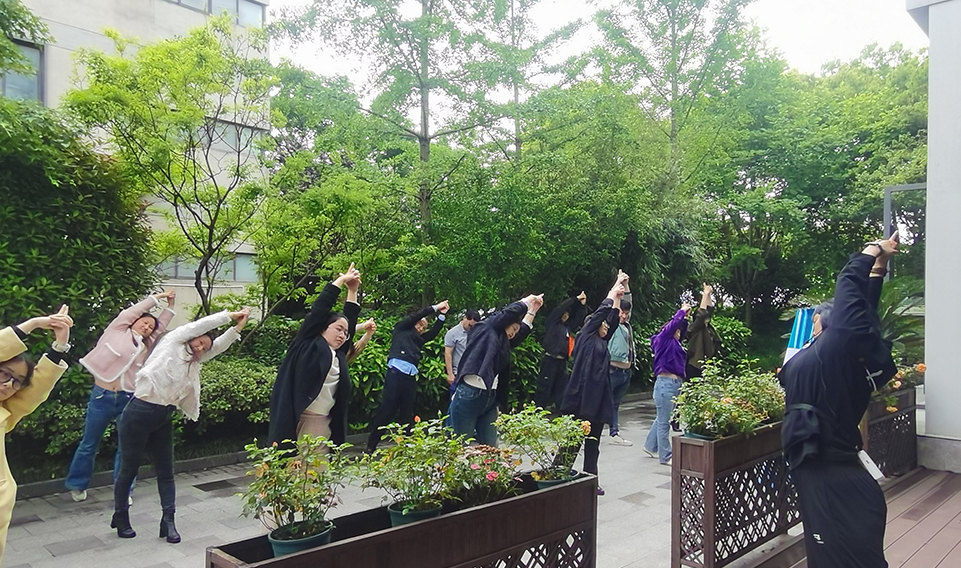 “錦鍛身心，悅享生活”—— 誠格工會開展傳統文化項目暨八段錦培訓活動